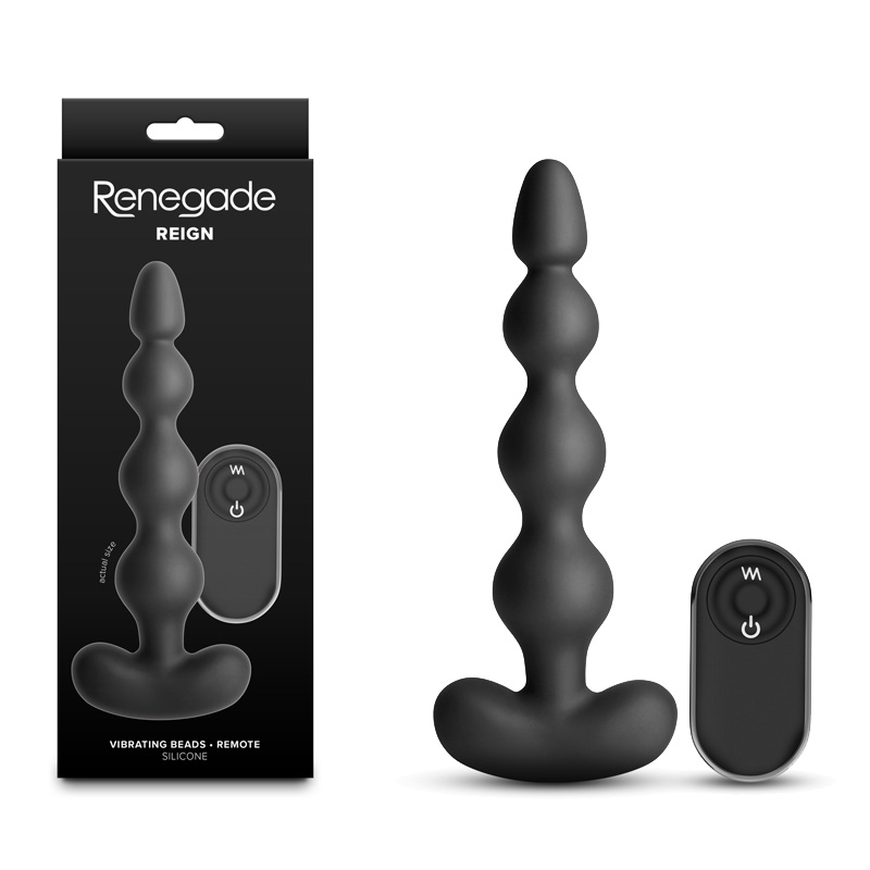 Renegade Reign Vibrating Anal Beads