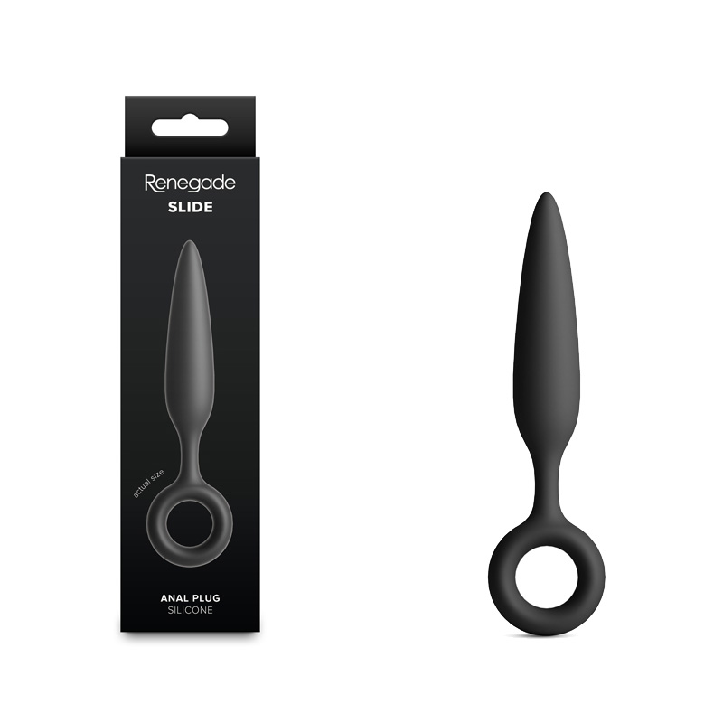 Renegade Slide Anal Plug - Purple