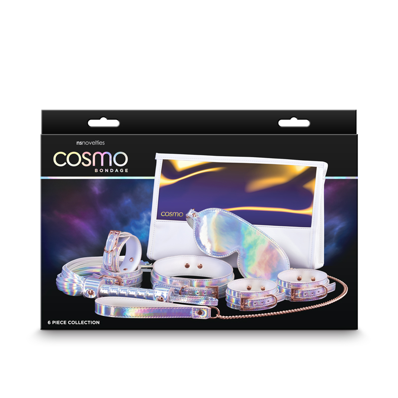 Cosmo Bondage 8 Piece Kit - Rainbow
