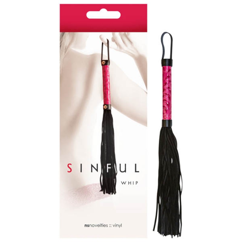 Sinful Whip - Black/Pink