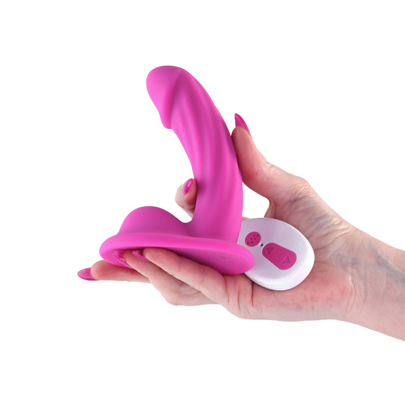 Colours Curve Vibrating 5'' Dildo - Pink Colours Curve Vibrating 5'' Dildo - Pink