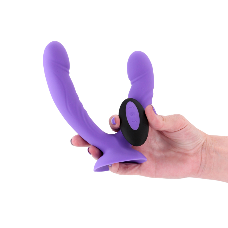 INYA Duet Vibrating Double Dildo - Purple INYA Duet Vibrating Double Dildo - Purple