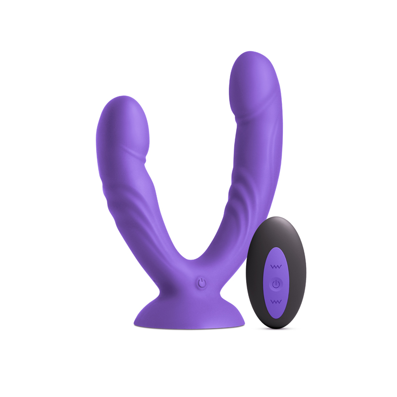 INYA Duet Vibrating Double Dildo - Purple INYA Duet Vibrating Double Dildo - Purple
