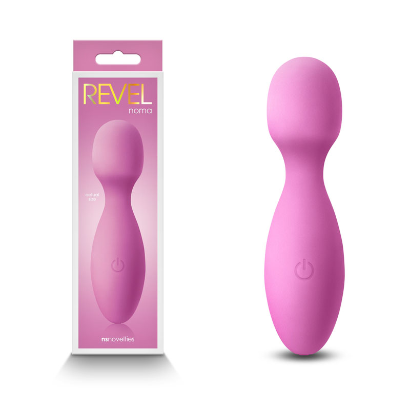 Revel Noma USB Rechargeable Massage Wand - Pink