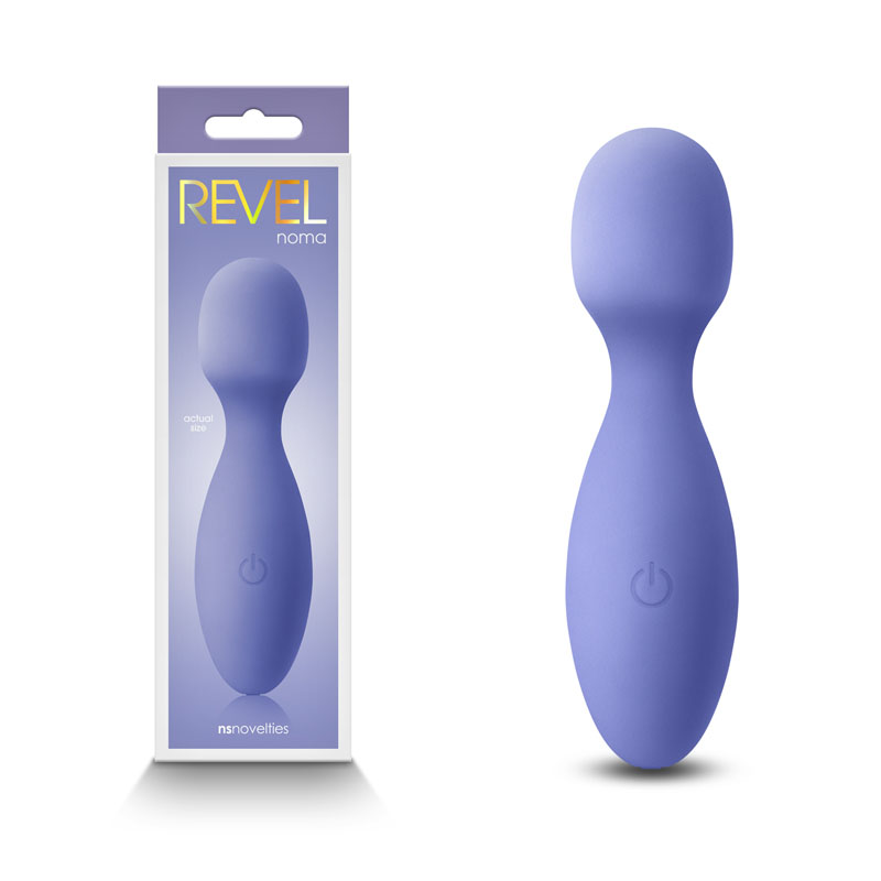 Revel Noma USB Rechargeable Massage Wand - Purple