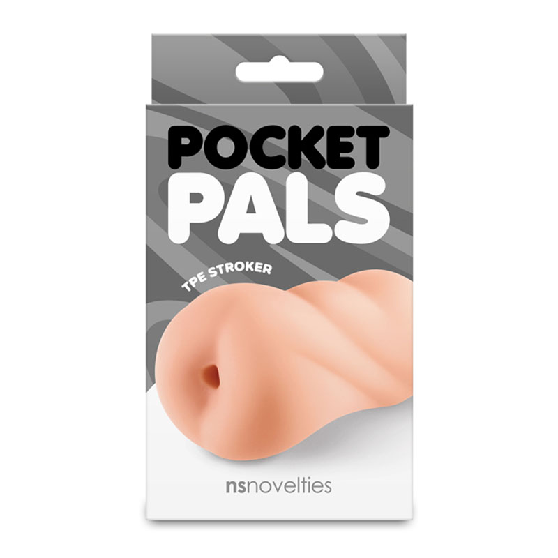 Pocket Pals Anal Stroker - Tan Pocket Pals Anal Stroker - Tan