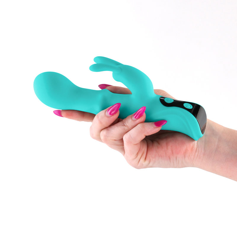 INYA Cyberluxe Rabbit Vibrator - Aqua INYA Cyberluxe Rabbit Vibrator - Aqua