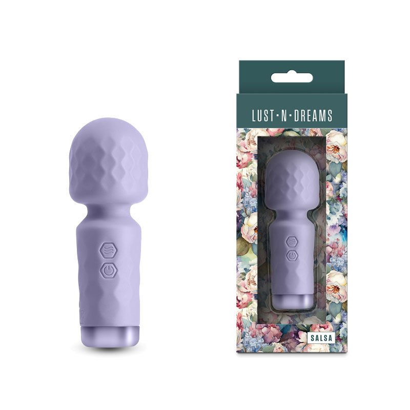 Lust-n-Dreams Salsa Mini Massage Wand - Lavender