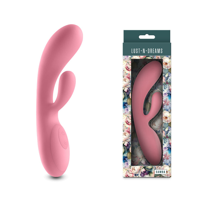 Lust-n-Dreams Samba Rabbit Vibrator - Coral