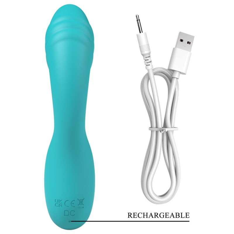 Party Up Rabbit Vibrator Dalida - Teal Party Up Rabbit Vibrator Dalida - Teal