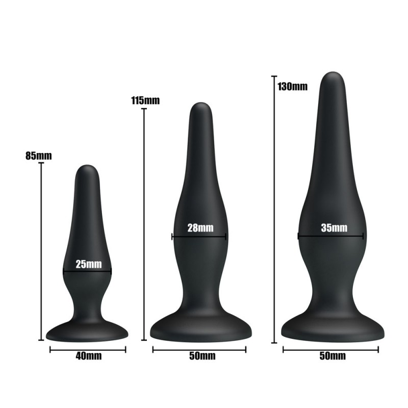 Party Up Butt Plug Set - Jerry Party Up Butt Plug Set - Jerry