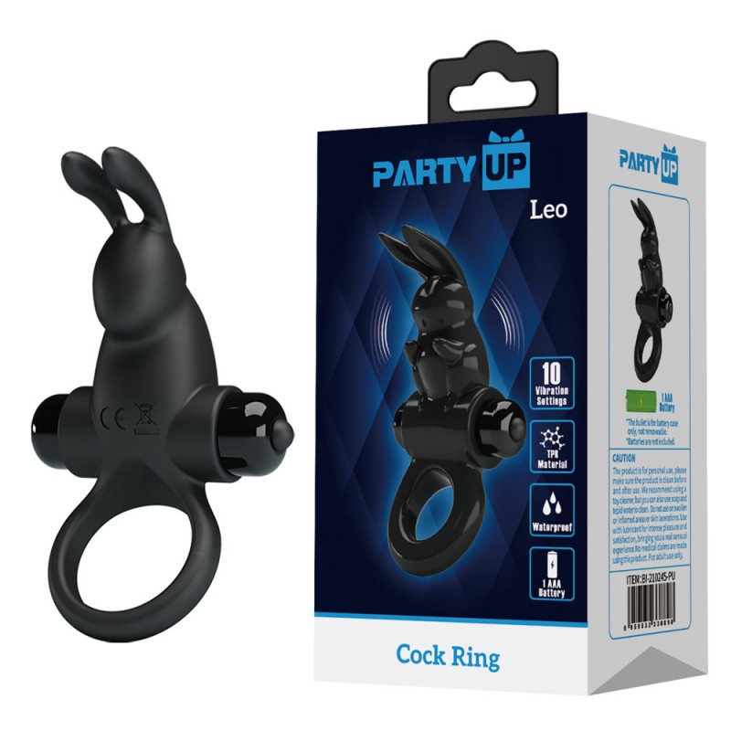 Party Up Vibrating Cock Ring - Larry