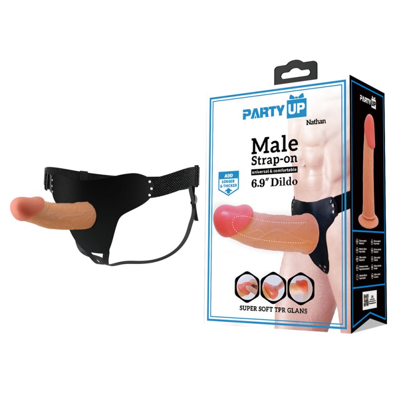 Party Up Hollow Strap-On - Nathan