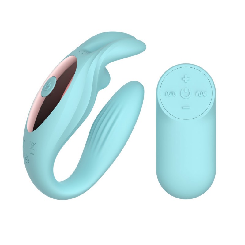 Passion Play Rabbit Couple Vibe with Remote Controller