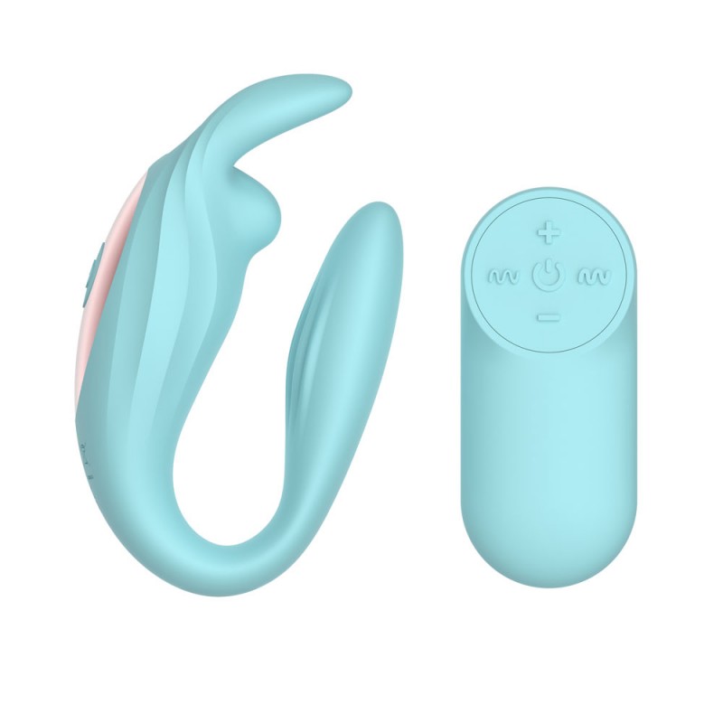 Passion Play Rabbit Couple Vibe with Remote Controller Passion Play Rabbit Couple Vibe with Remote Controller