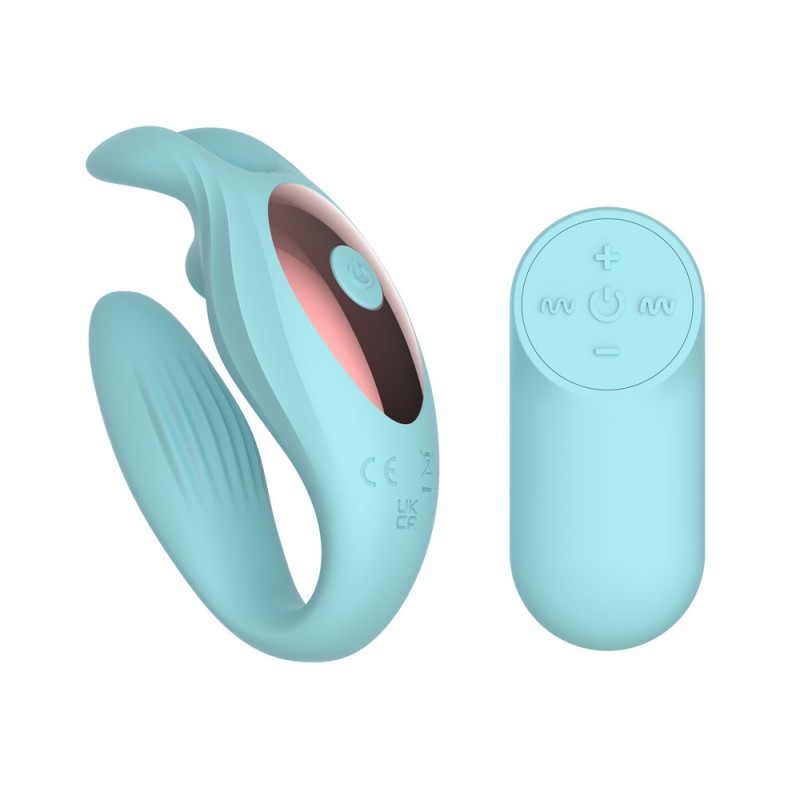 Passion Play Rabbit Couple Vibe with Remote Controller Passion Play Rabbit Couple Vibe with Remote Controller