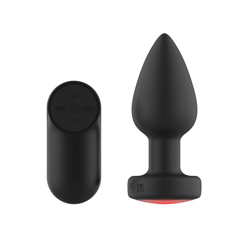 Passion Play Vibrating Butt Plug with LED Base Passion Play Vibrating Butt Plug with LED Base