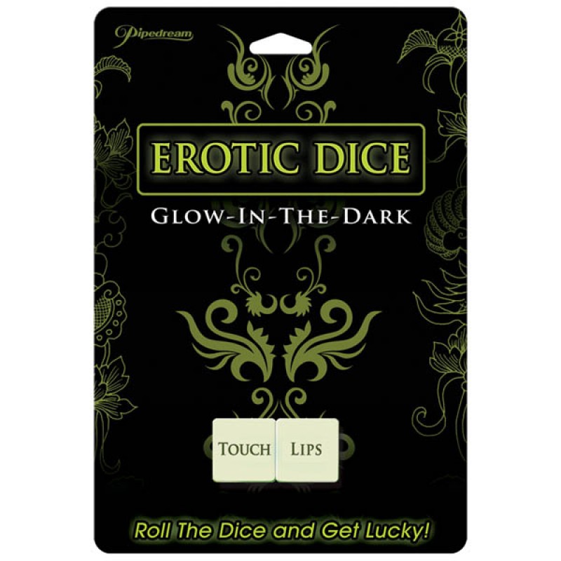 Glow-in-the-Dark Erotic Dice
