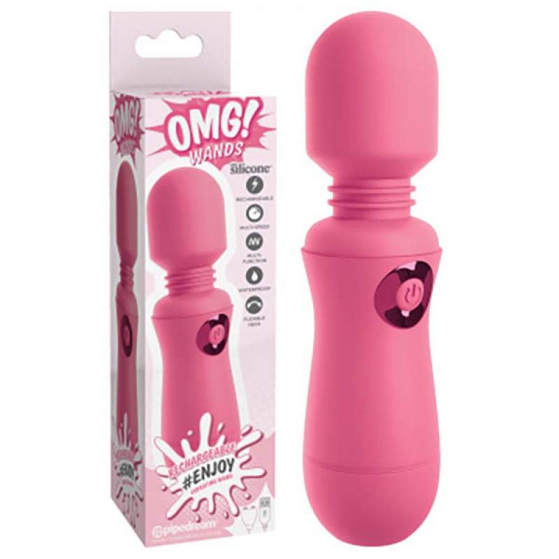 OMG! #Enjoy Massager Wand - Pink