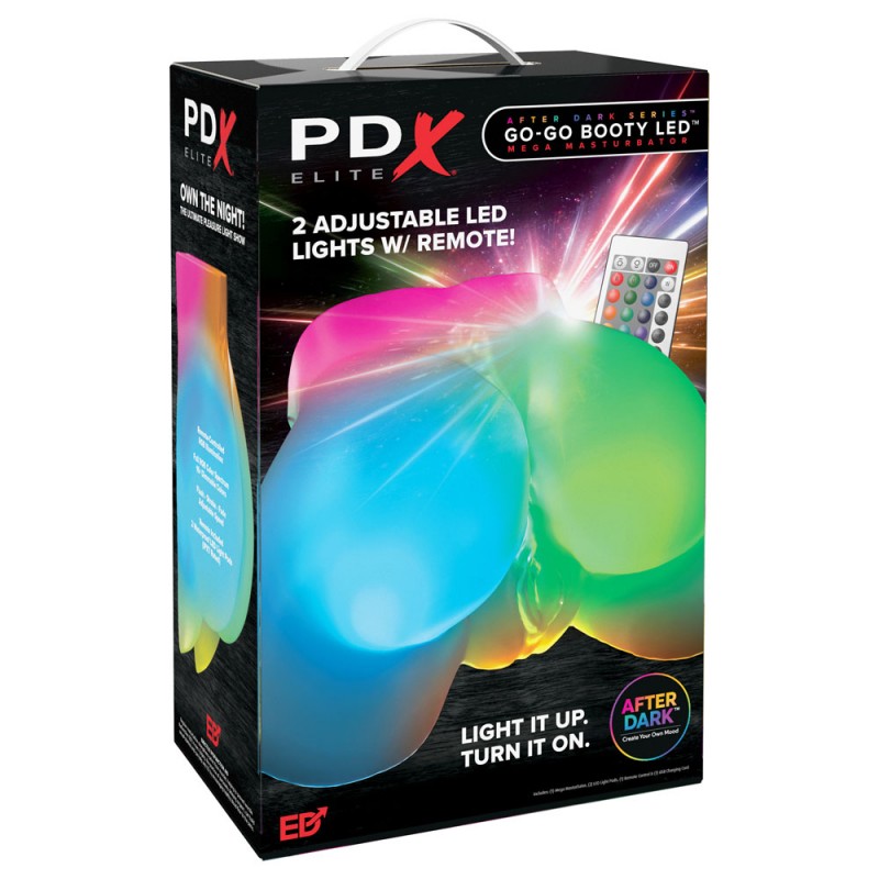 PDX Elite Go-Go Booty LED Mega Masturbator PDX Elite Go-Go Booty LED Mega Masturbator