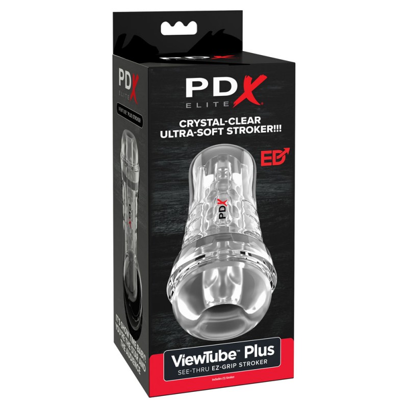 PDX Elite ViewTube EZ-Grip Stroker PDX Elite ViewTube EZ-Grip Stroker