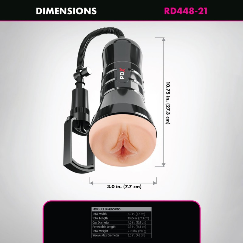 PDX Wet Pussies Super Sucker XXL Stroker PDX Wet Pussies Super Sucker XXL Stroker