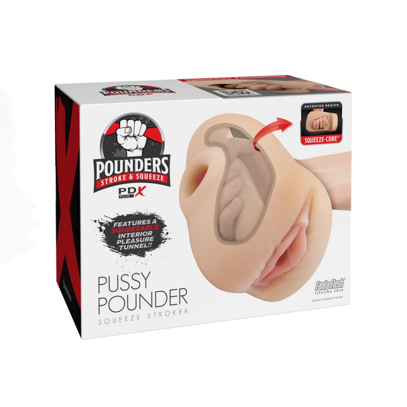 PDX Plus Pussy Pounder Squeeze Stroker
