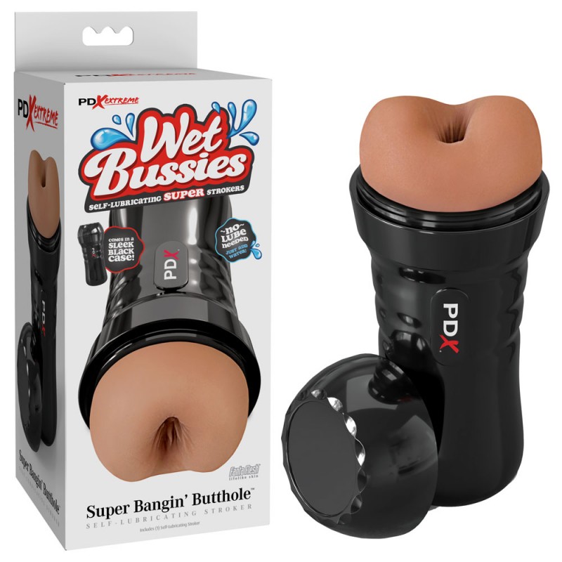 PDX Wet Bussies Super Bangin Butt - Brown