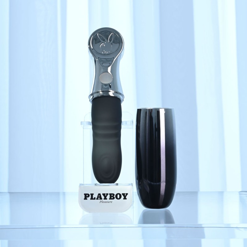 Playboy Pleasure Bon Voyage Tapping Vibrator Playboy Pleasure Bon Voyage Tapping Vibrator