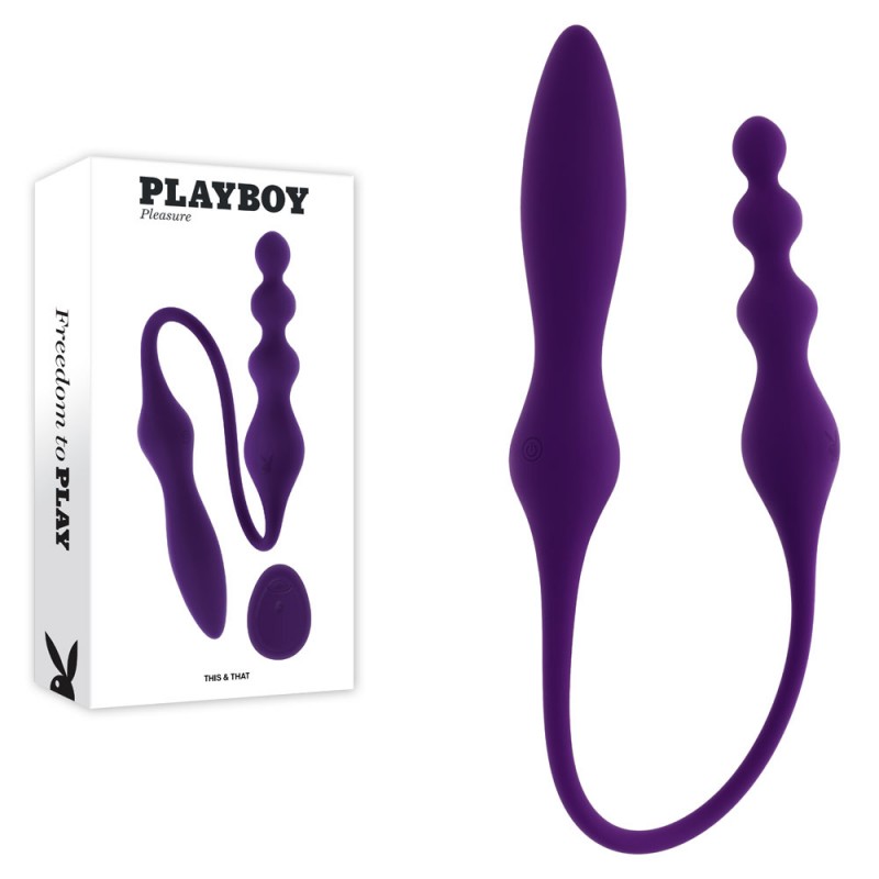 Playboy Pleasure This & That Flexible Dual Vibe