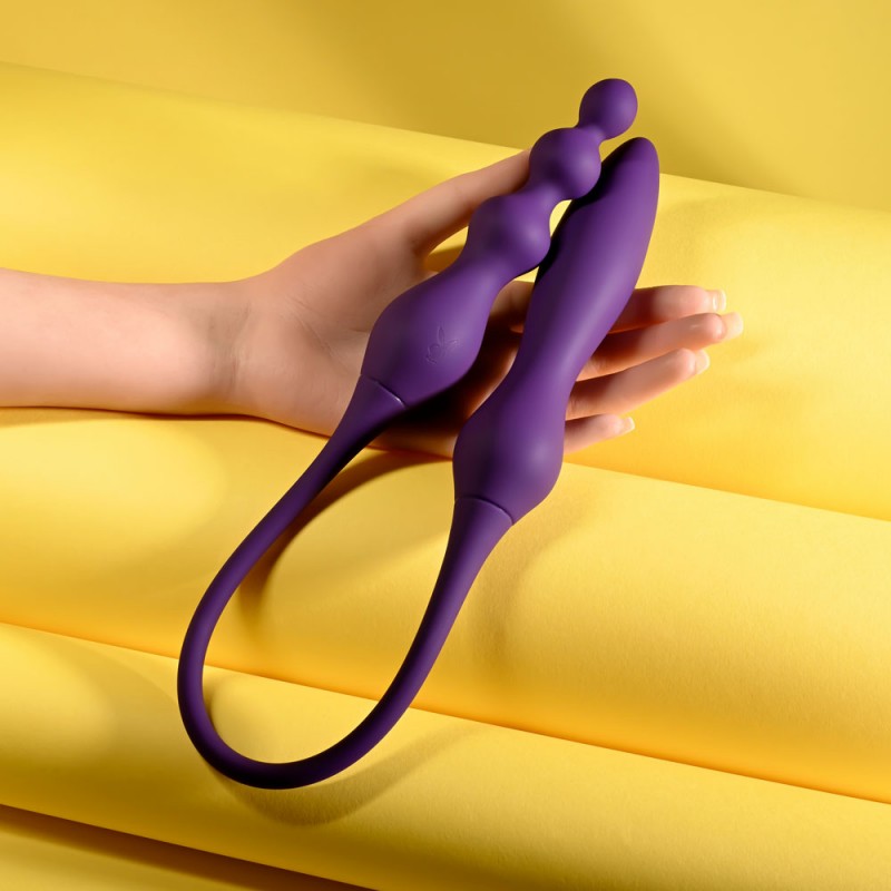 Playboy Pleasure This & That Flexible Dual Vibe Playboy Pleasure This & That Flexible Dual Vibe