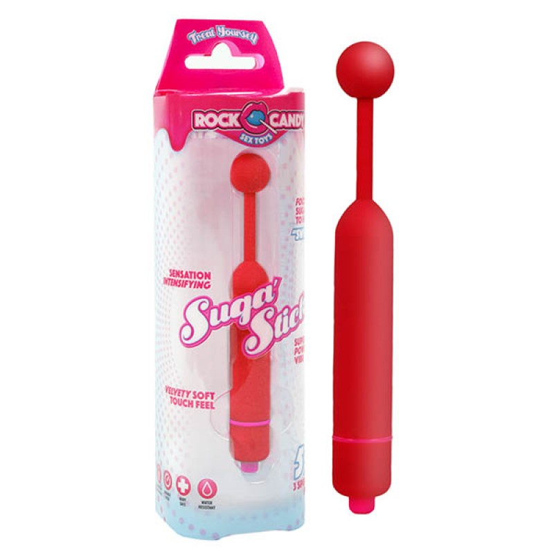 Rock Candy Sugar Stick - Red Cinnamon