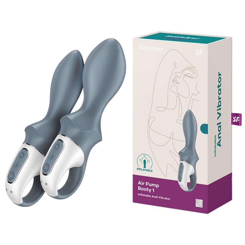 Satisfyer Air Pump Booty 1 - Grey