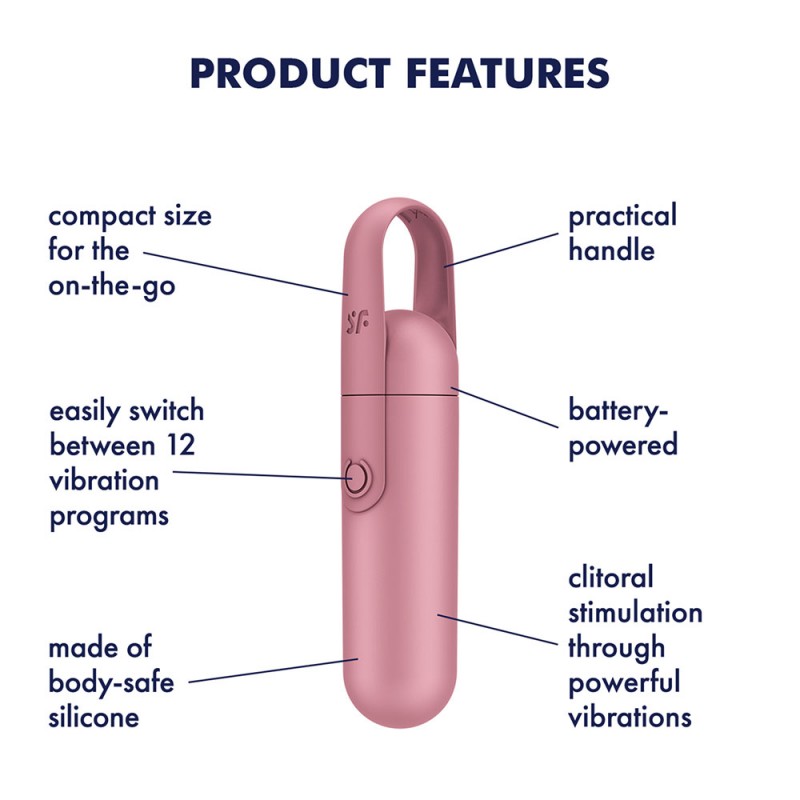 Satisfyer Bullet Groove - Battery Series Satisfyer Bullet Groove - Battery Series