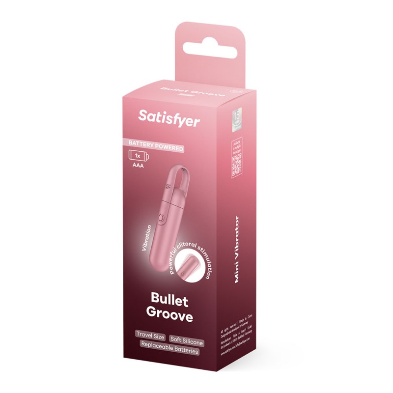 Satisfyer Bullet Groove - Battery Series Satisfyer Bullet Groove - Battery Series