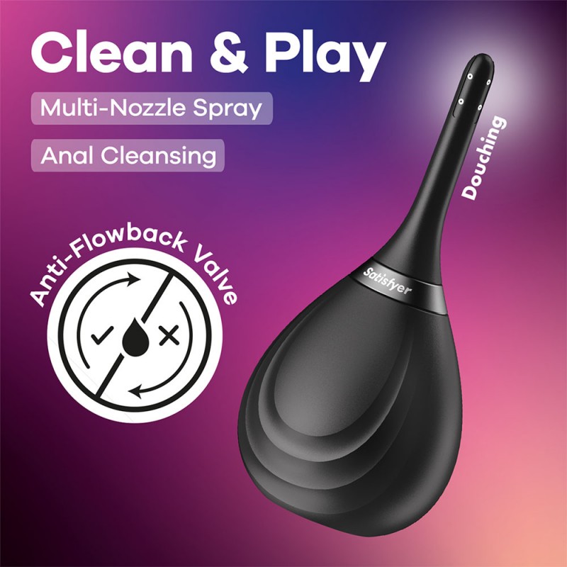 Satisfyer Clean & Play Unisex Douche