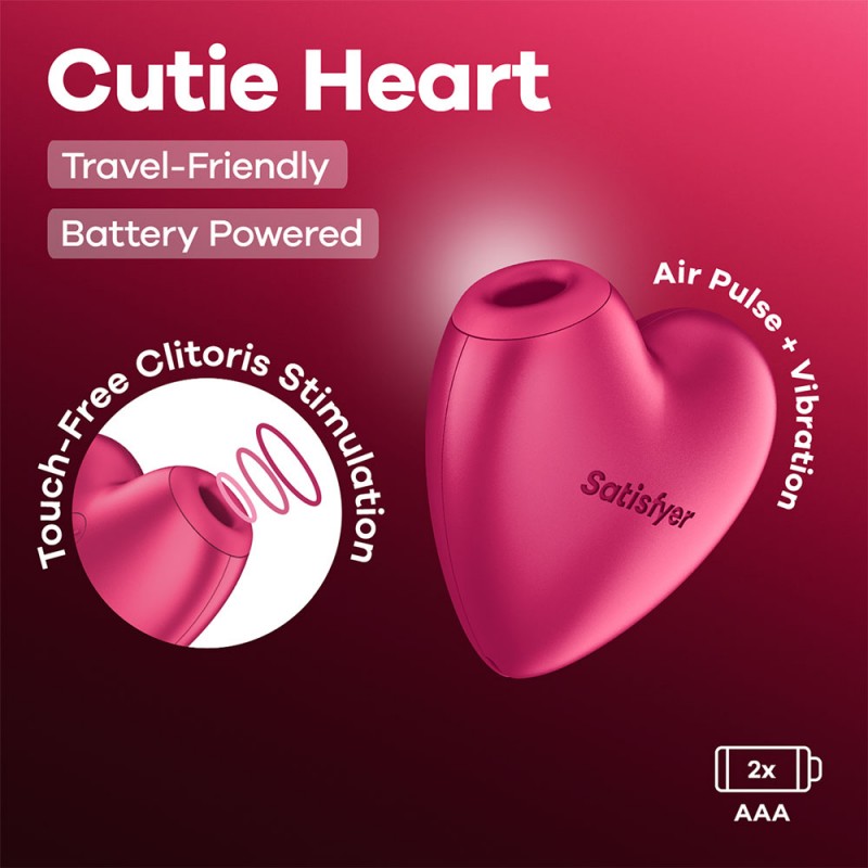 Satisfyer Cutie Heart - Battery Operated