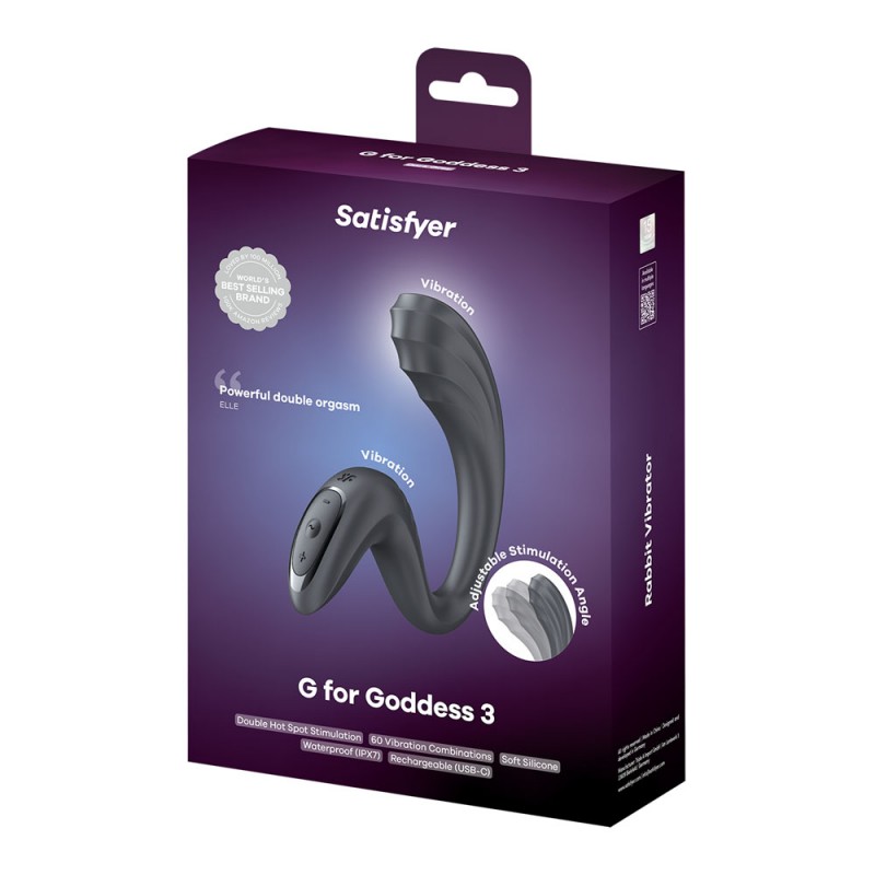 Satisfyer G For Goddess 3 - Grey Satisfyer G For Goddess 3 - Grey