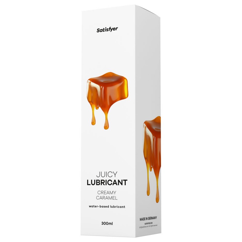 Satisfyer Juicy Lubricant 300 ml - Creamy Caramel Satisfyer Juicy Lubricant 300 ml - Creamy Caramel