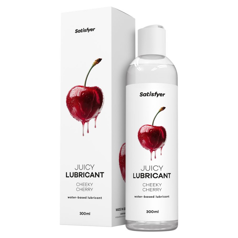 Satisfyer Juicy Lubricant 300 ml - Cheeky Cherry