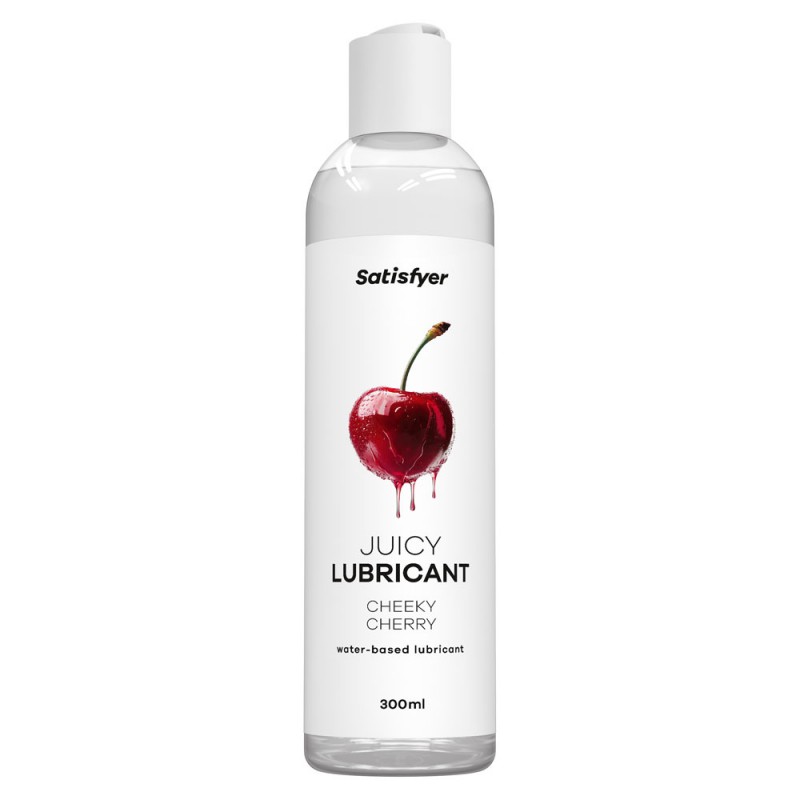 Satisfyer Juicy Lubricant 300 ml - Cheeky Cherry Satisfyer Juicy Lubricant 300 ml - Cheeky Cherry