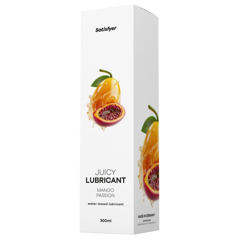 Satisfyer Juicy Lubricant 300 ml - Mango Passion Satisfyer Juicy Lubricant 300 ml - Mango Passion