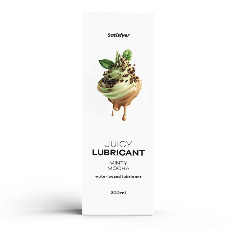 Satisfyer Juicy Lubricant 300 ml - Minty Mocha