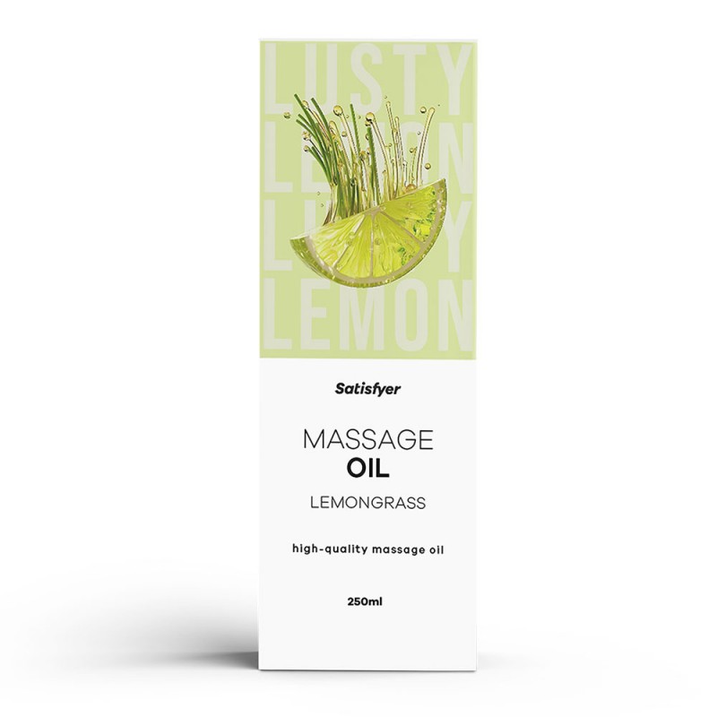 Satisfyer Massage Oil 250 ml - Lemongrass
