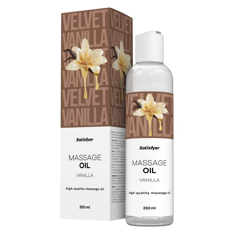Satisfyer Massage Oil 250 ml - Vanilla
