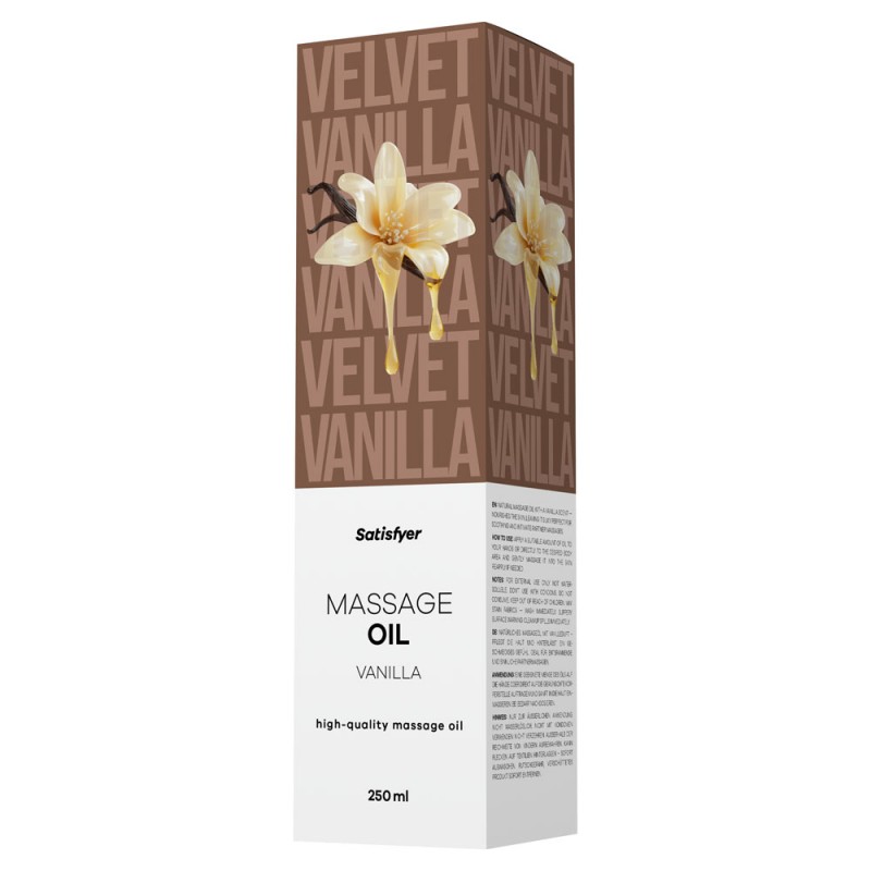 Satisfyer Massage Oil 250 ml - Vanilla Satisfyer Massage Oil 250 ml - Vanilla
