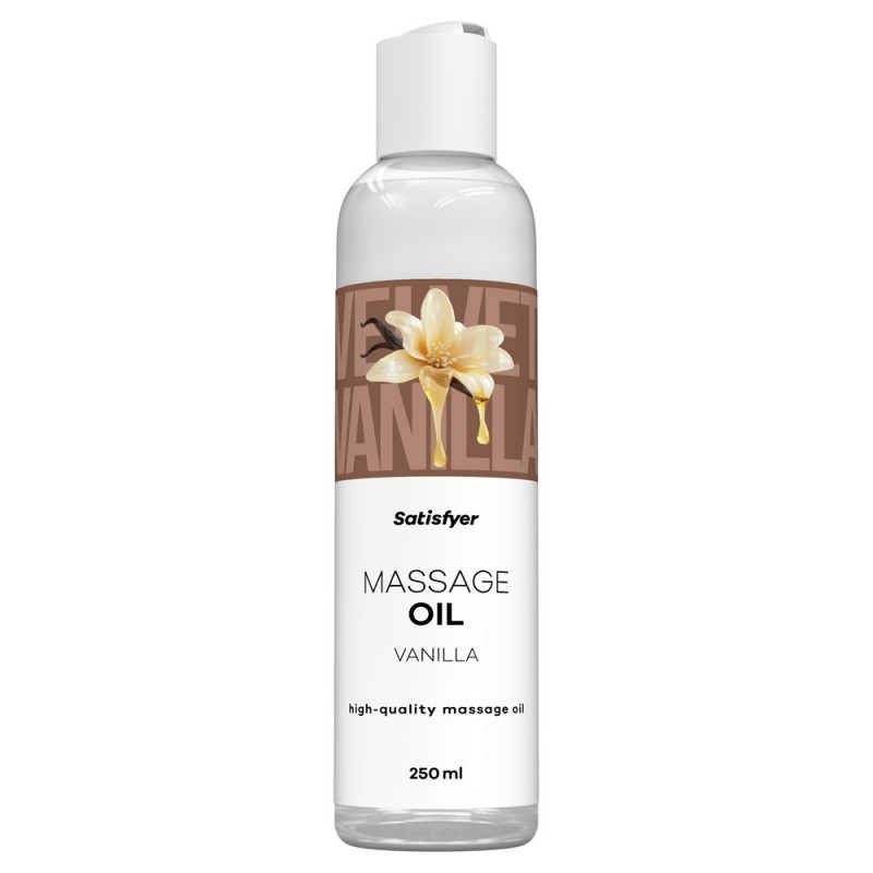 Satisfyer Massage Oil 250 ml - Vanilla Satisfyer Massage Oil 250 ml - Vanilla