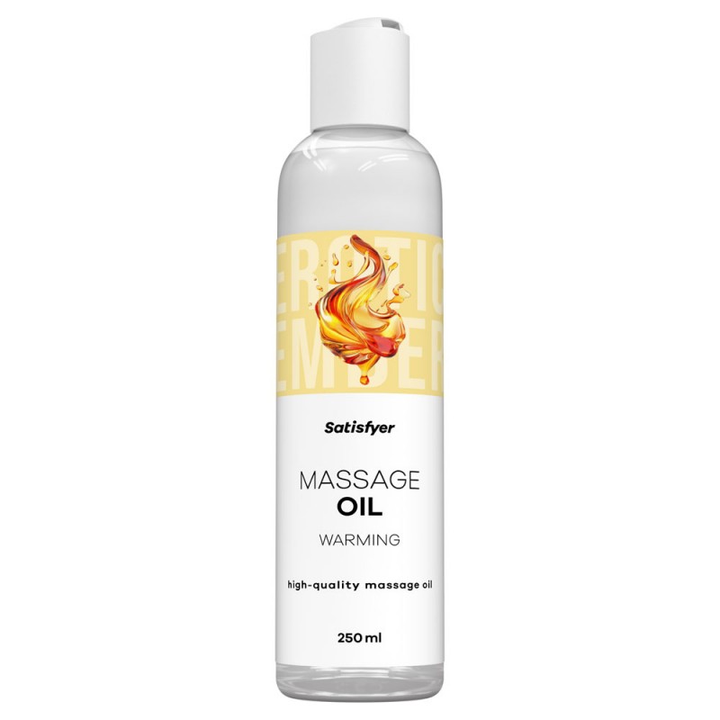 Satisfyer Massage Oil 250 ml - Warming Satisfyer Massage Oil 250 ml - Warming