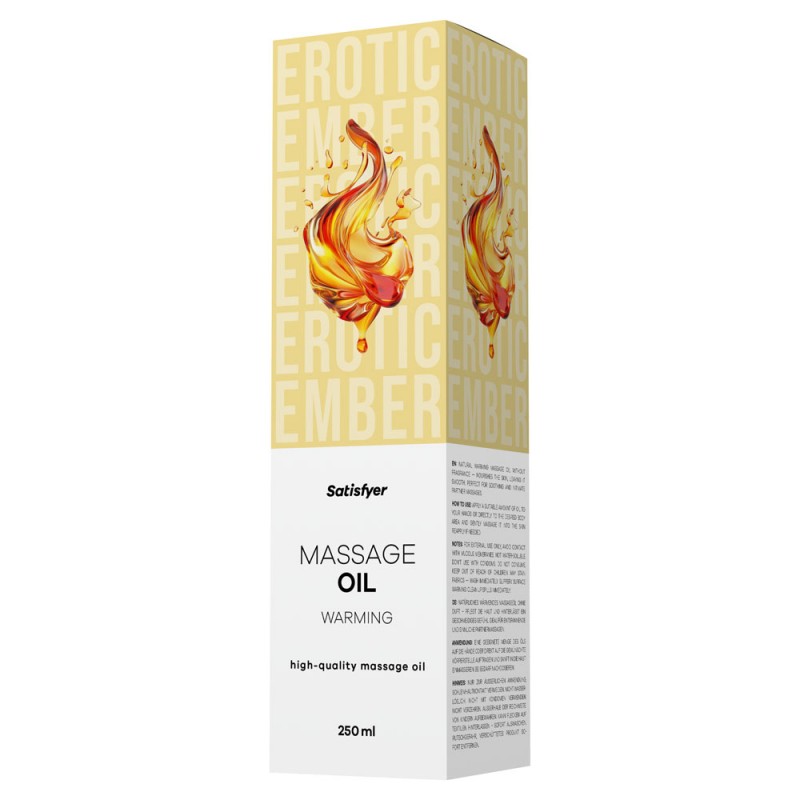 Satisfyer Massage Oil 250 ml - Warming Satisfyer Massage Oil 250 ml - Warming