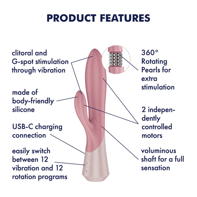 Satisfyer Pearl Bunny 1 - Pink Satisfyer Pearl Bunny 1 - Pink